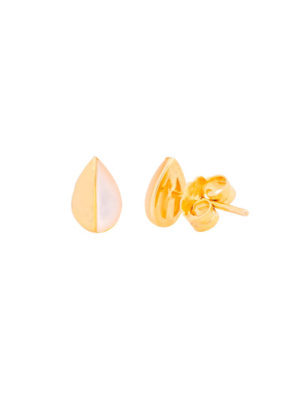 Teardrop Mother Of Pearl Earrings