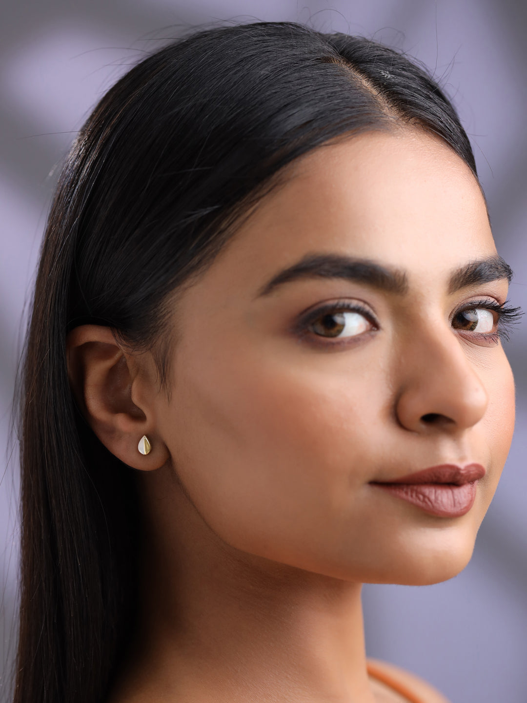 Teardrop Mother Of Pearl Earrings